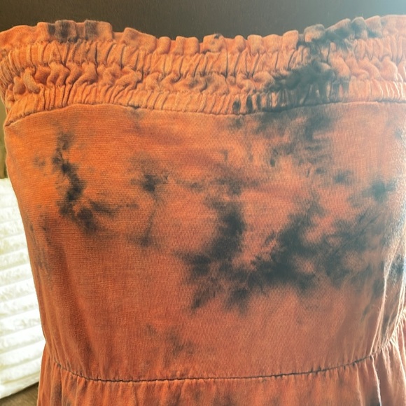 Anthropologie Amadi Tie-Dye Strapless Maxi Dress - Picture 3 of 11